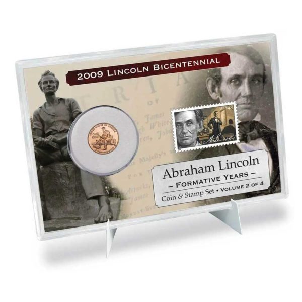 2009 lincoln formative cent coin stamp