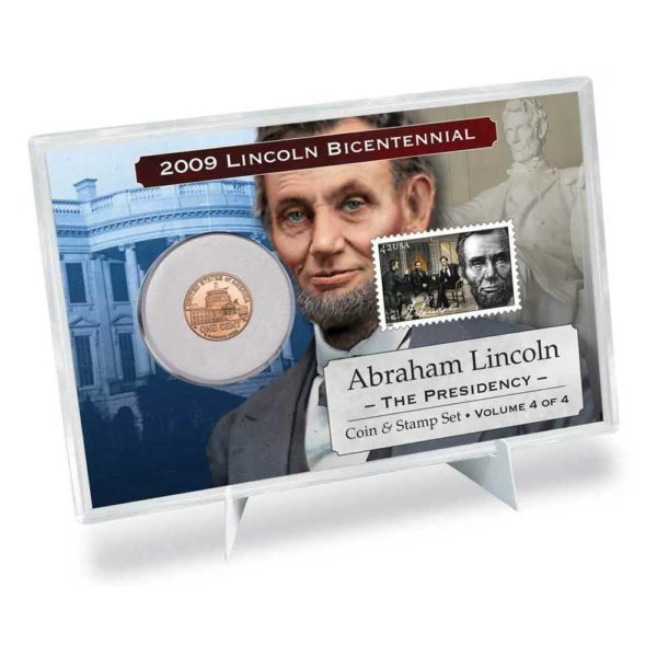 2009 lincoln presidency cent coin stamp