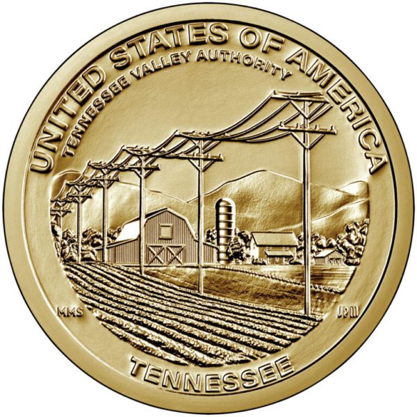 2022 american innovation coin Tennessee