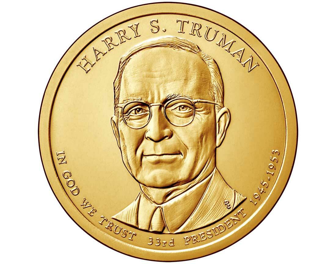 Harry S. Truman $1 P Mint Single Coin
