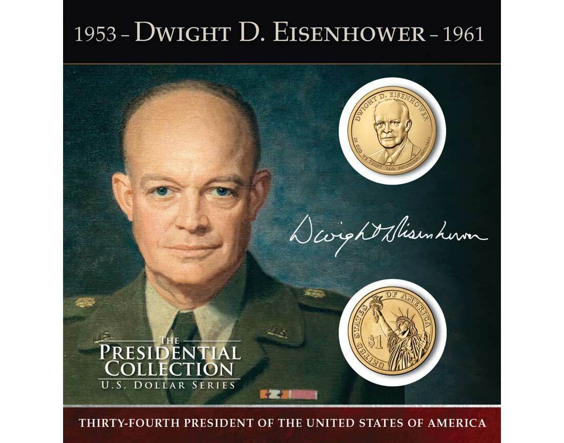 Dwight D. Eisenhower $1 Coin Collection