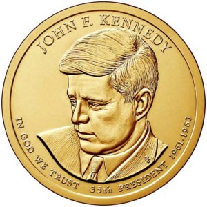John F. Kennedy $1 P Mint Single Coin