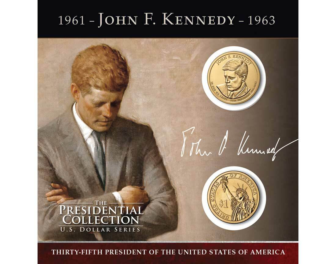 John F. Kennedy $1 Coin Collection