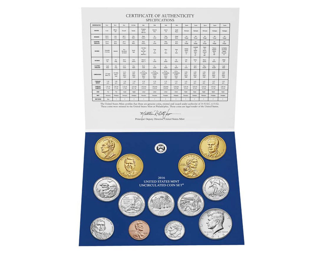 2016 US Mint Set