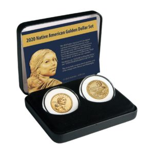 2020 native American Dollar 2 Coin Set