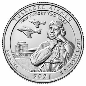 Alabama Tuskegee Airmen National Park P Mint Quarter
