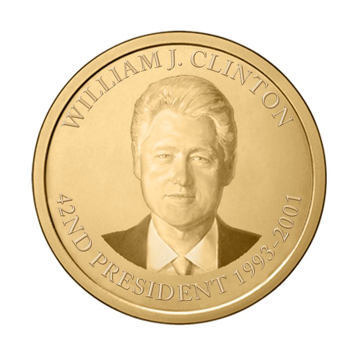 Bill Clinton Presidential Commemorative Coin