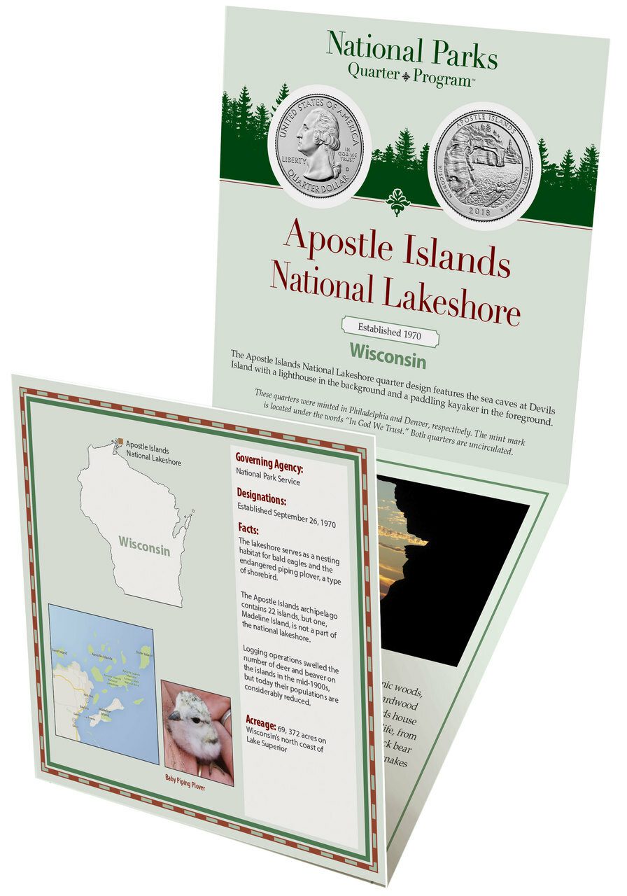 Wisconsin Apostle Island Quarter Collection