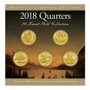 2018 24Kt gold Annual Quarter Collection