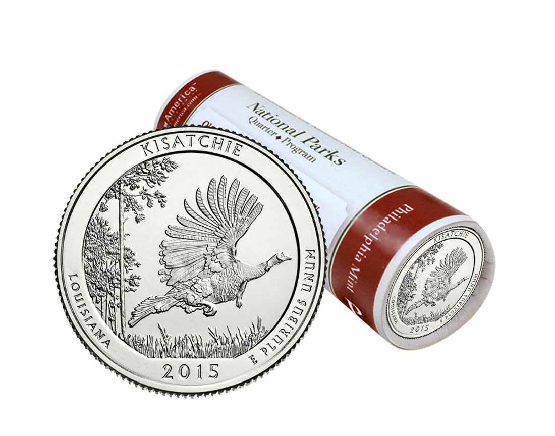 Kisatchie National Forest P Mint Quarter Roll