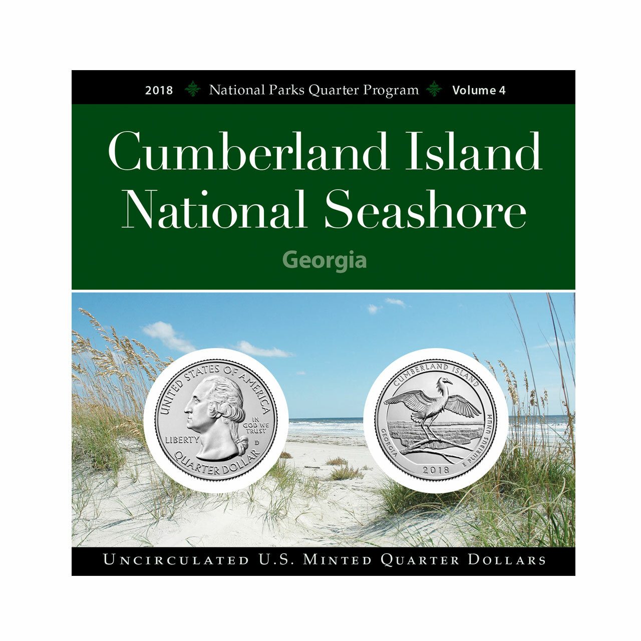 Georgia Cumberland Island National Park Quarter Collection