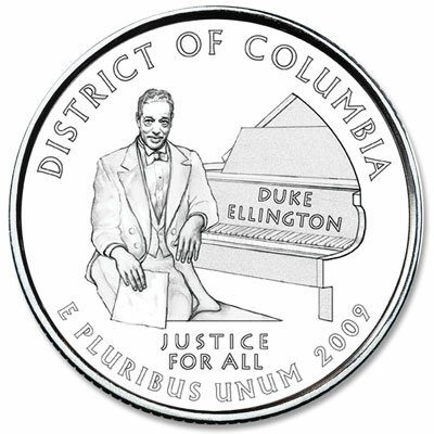 2009 Washington DC Quarter P Mint