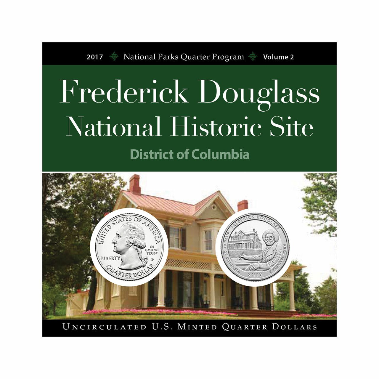 Frederick Douglas National Historical Site Quarter Collection