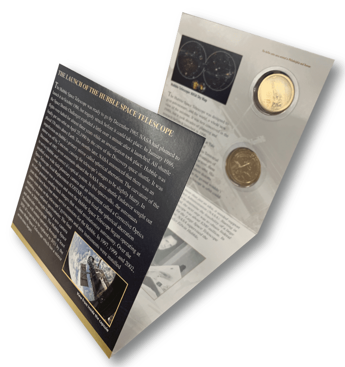 American Innovations Dollar Collection-MD Hubble Telescope