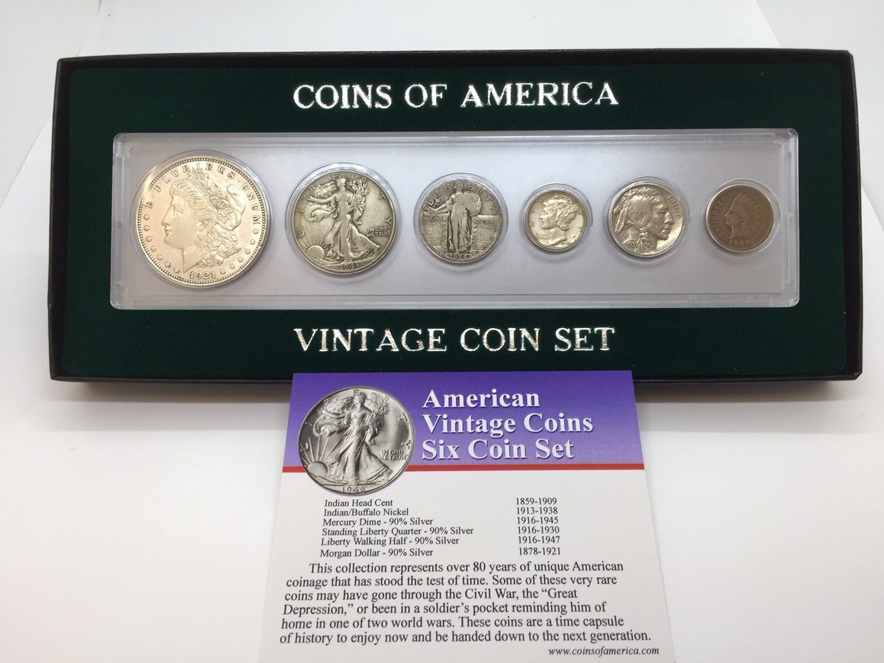 Vintage Coin Collection 6 pc