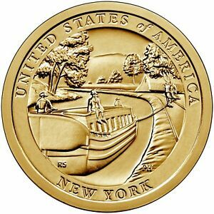 American Innovations Uncirculated Dollar Denver Mint NY Erie Canal