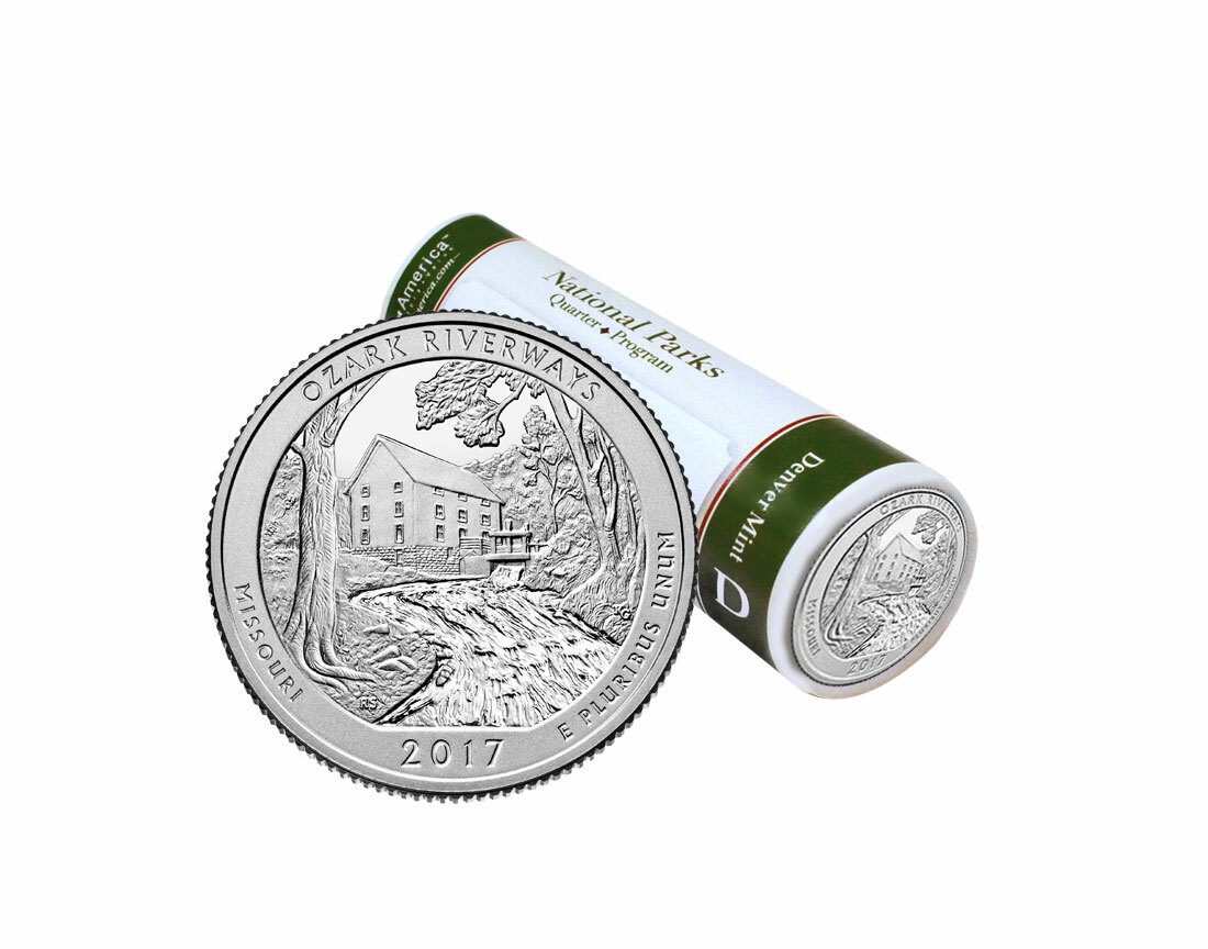 Ozark National Scenic Riverways D Mint Quarter Roll