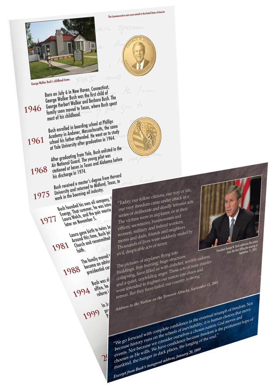 George W. Bush Presidential Commemorative Coin Collection