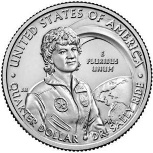 Sally Ride Uncirculated D Mint Quarter - 2022