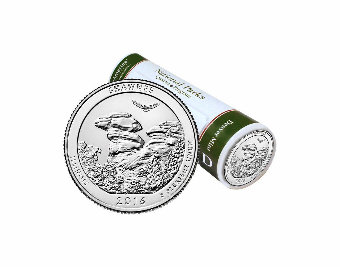 Shawnee National Forest D Mint Quarter Roll