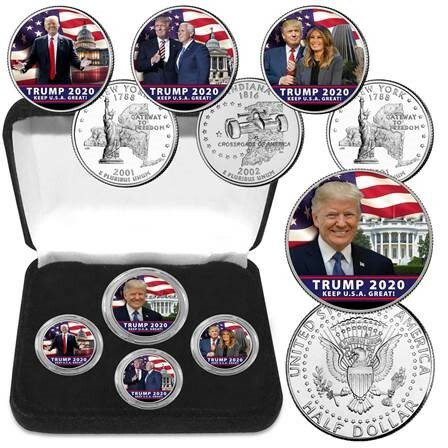Donald Trump 2020 Coin Collection Set