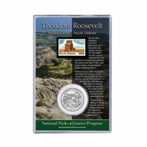 Theodore Roosevelt National Park Coin & Stamp Set