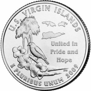 US Virgin Island State Quarter D Mint - 2009