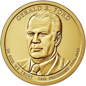 Gerald R. Ford $1 P Mint Single Coin