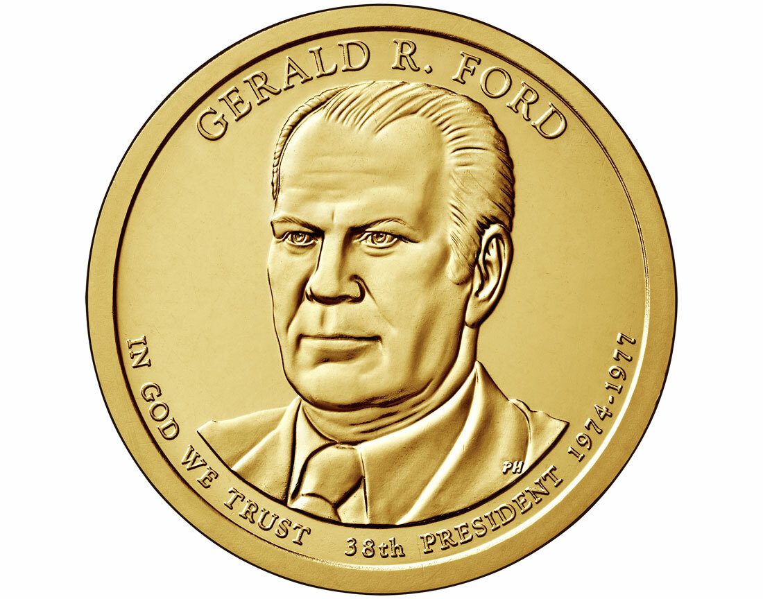 Gerald R. Ford $1 D Mint Single Coin