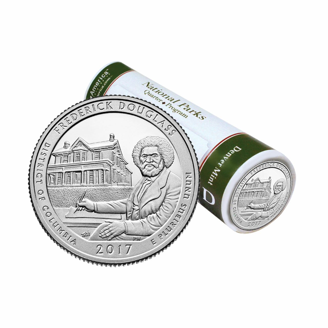 Frederick Douglass National Historical Site D Mint Quarter Roll