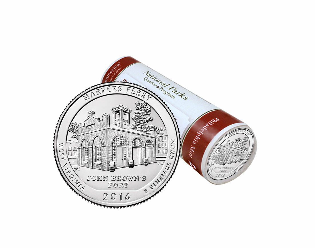 Harpers Ferry National Historical Park P Mint Quarter Roll