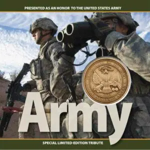 Army Challenge Coin Tribute Collection