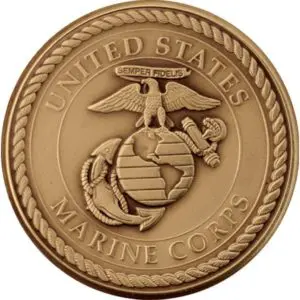 Marines Challenge Coin Tribute Collection