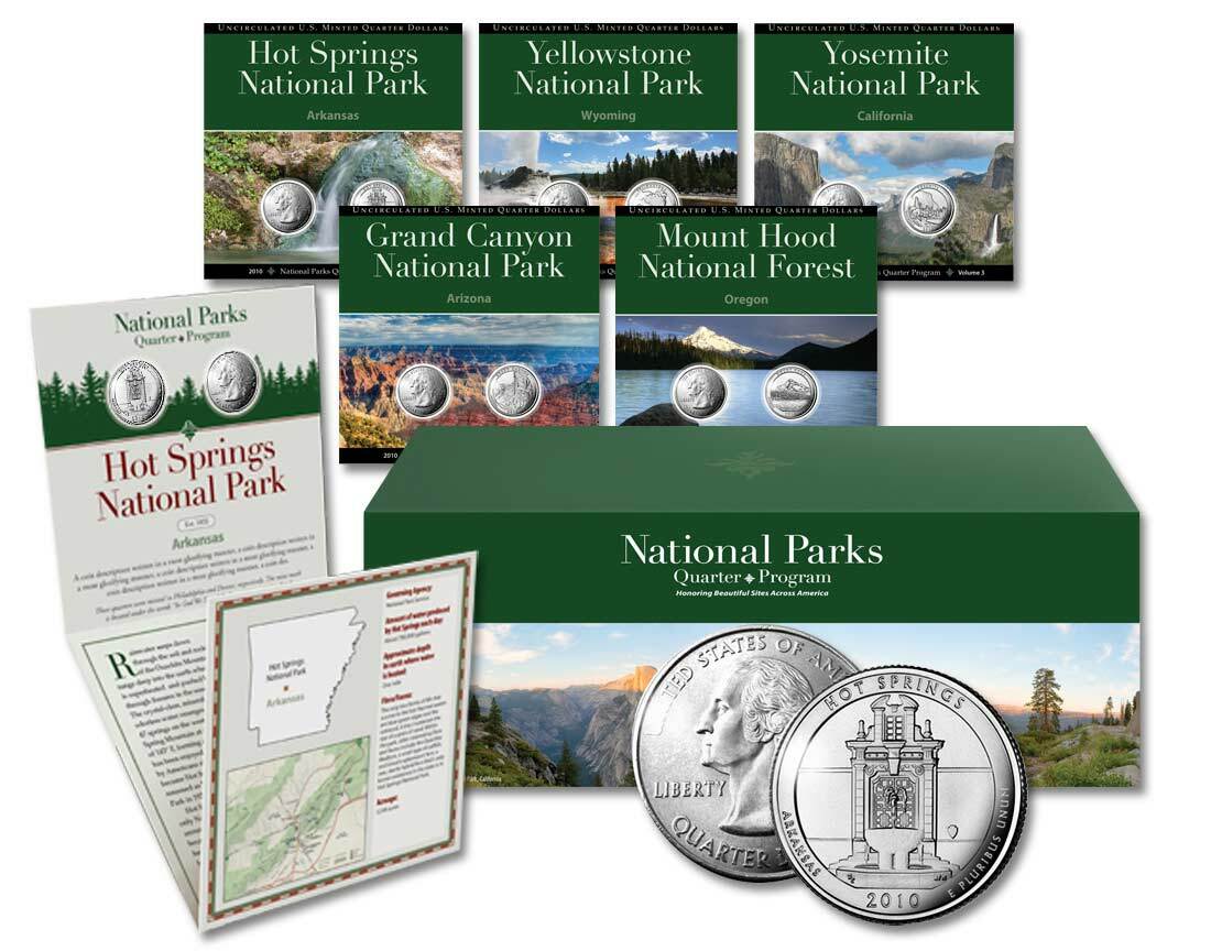 National Parks Quarter Complete Box Set