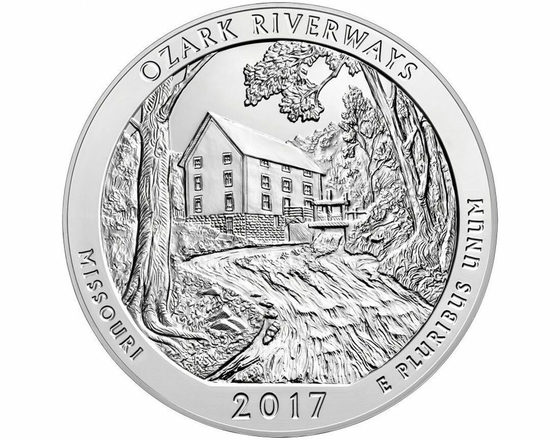 Ozark National Scenic Riverways Quarter P Mint - 2017