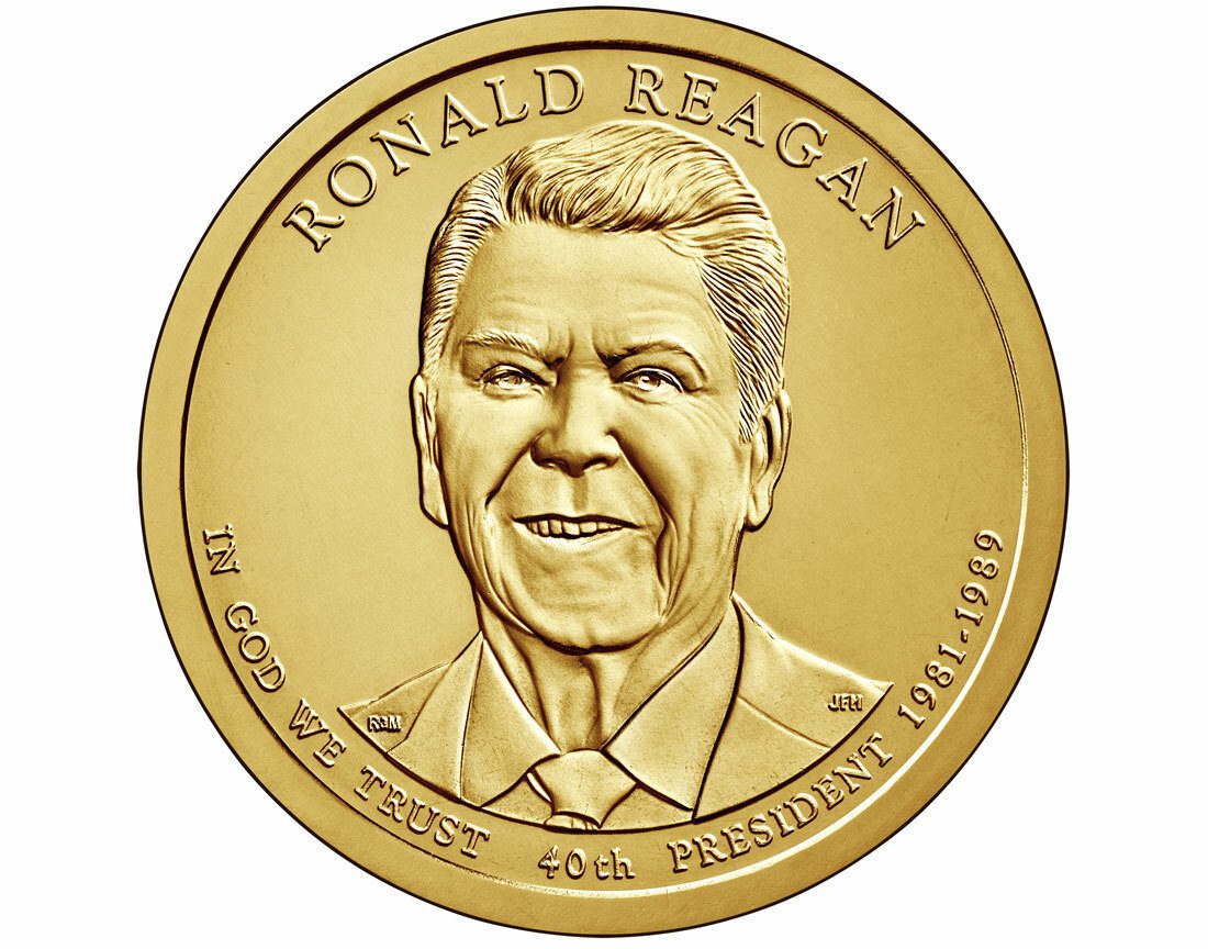 Ronald Reagan $1 P Mint Single Coin