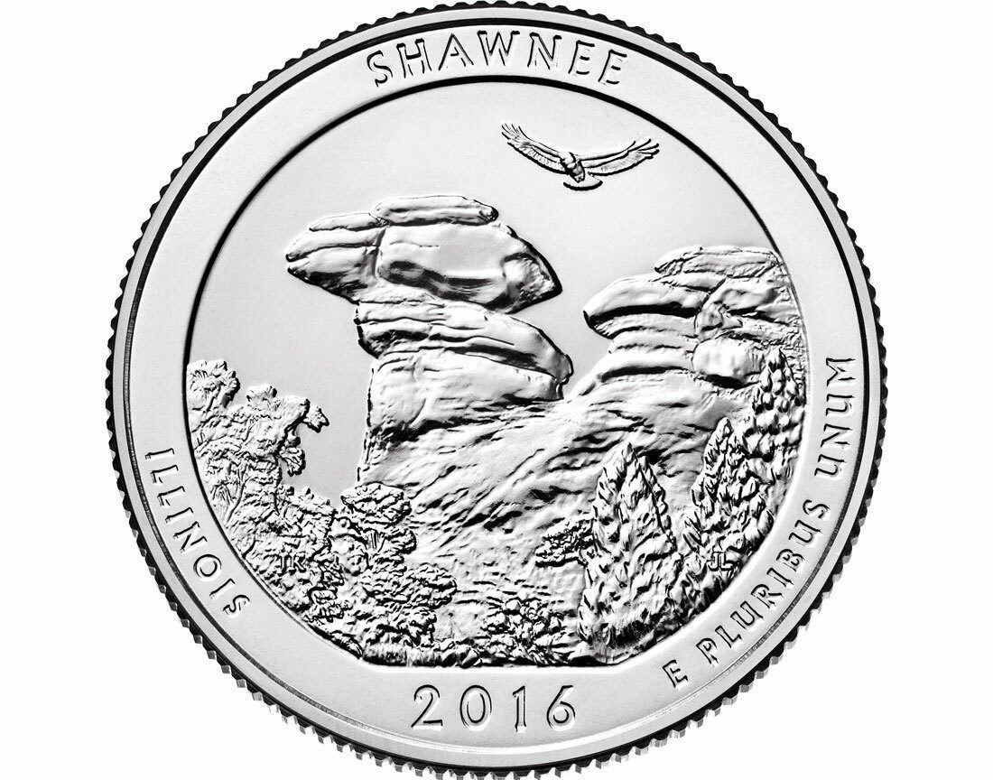Shawnee National Forest Quarter D Mint - 2016