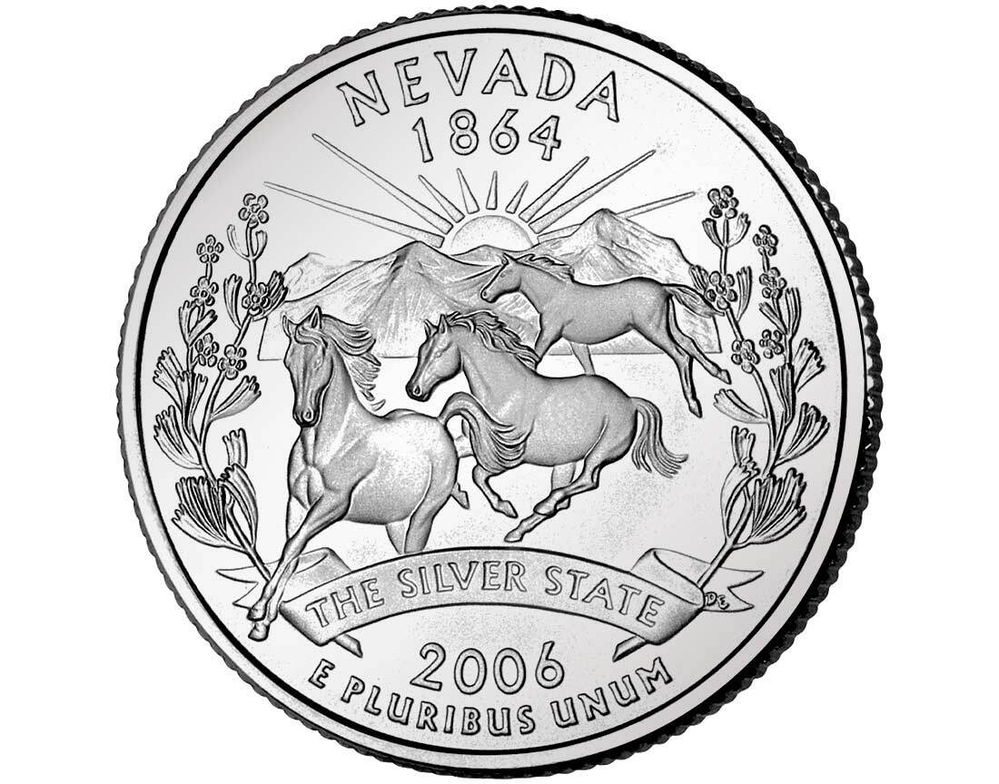 Nevada State Quarter Collection
