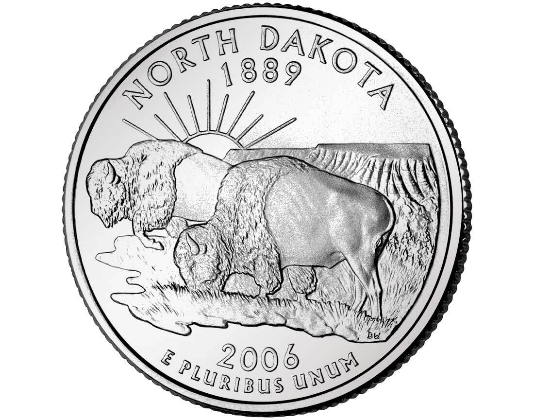 North Dakota State Quarter Collection