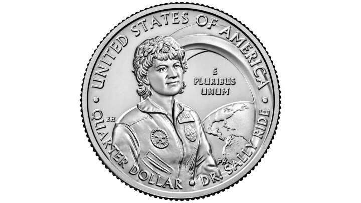 Sally Ride Uncirculated P Mint Quarter - 2022