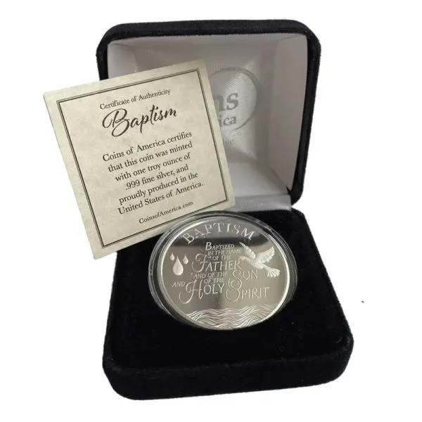 Baptism Silver Coin