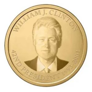 Bill Clinton Coin