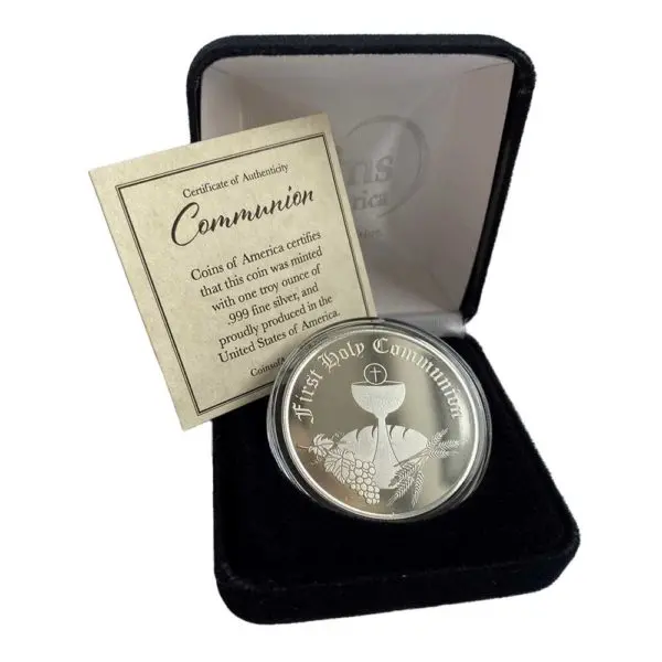 Communion silver coin