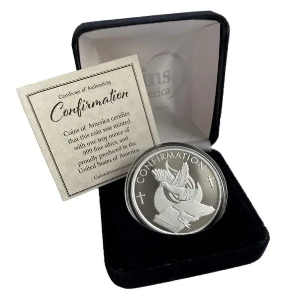 Confirmation silver coin