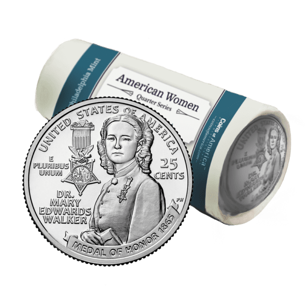 Dr Mary Edwards Walker quarter p roll