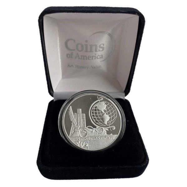 Graduation silver coin 2
