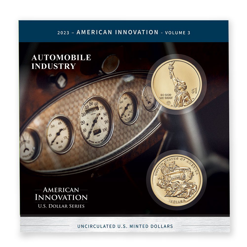 2022 P, D American Innovation 8 Coin Set 1 Dollar Coins