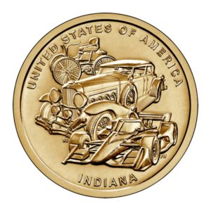 Indiana Automotive industry dollar coin