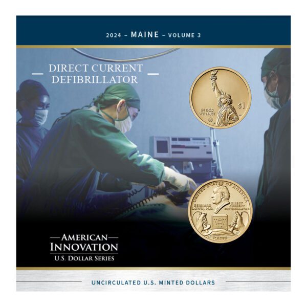 Maine Defibrillator Dollar Collection