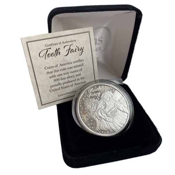 Tooth Fairy silver coin